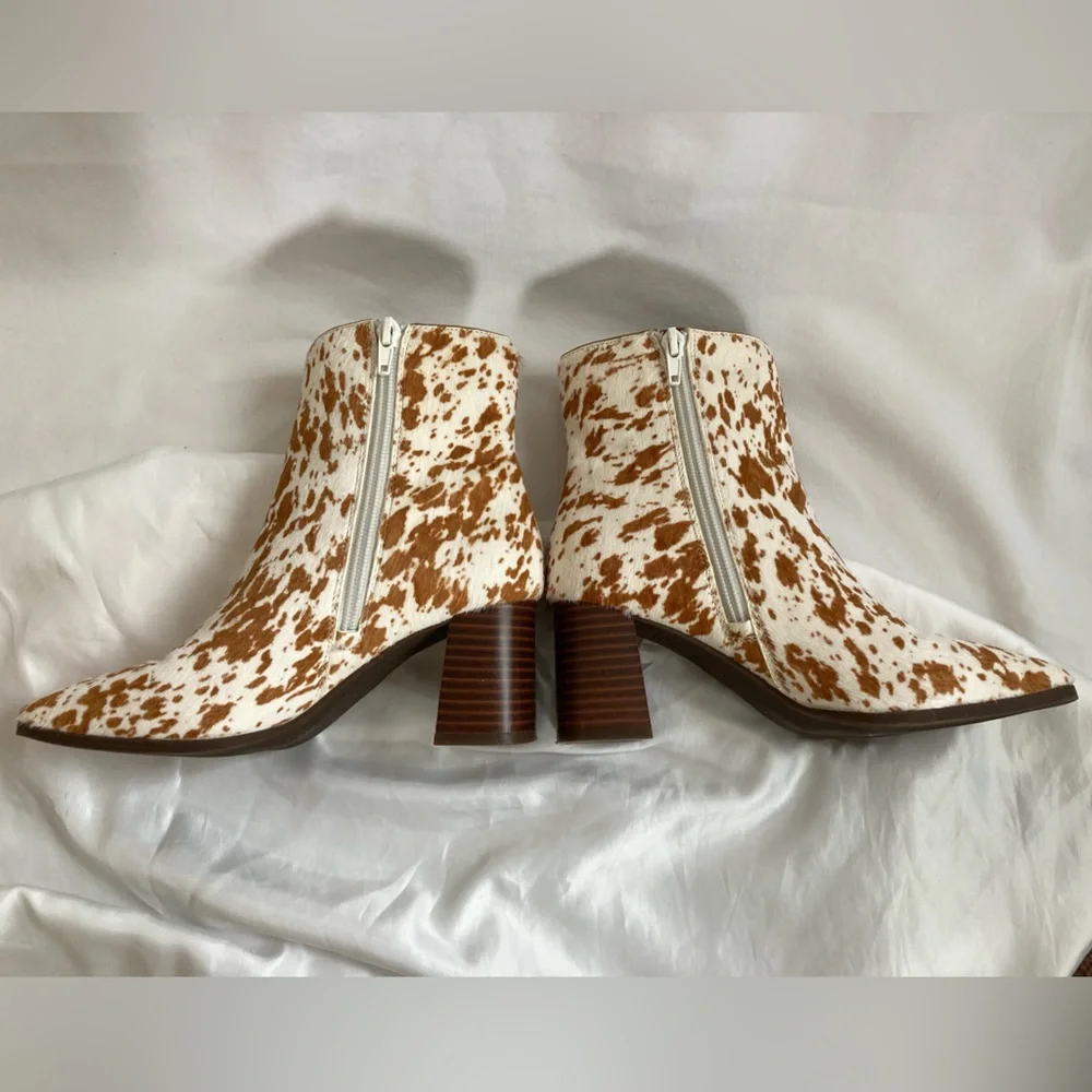 International Concepts - Calf Hide Ankle Boots - US Women’s Size 5 - Picture 3 of 7